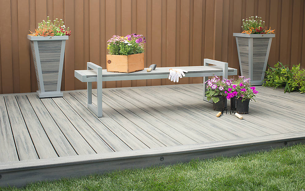 Trex Transcend Recycled Plastic Lumber Decking Materials
